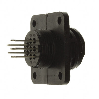 208657-1 by TE Connectivity AMP Connectors - CONNECTOR RECPT FMALE 8POS GOLD SOLDER