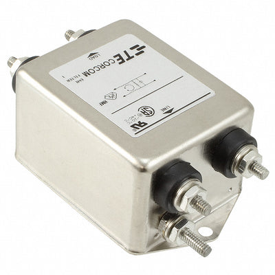 4-1609037-3 by TE Connectivity Corcom Filters - LINE FILTER 250VAC 20A CHASS MNT