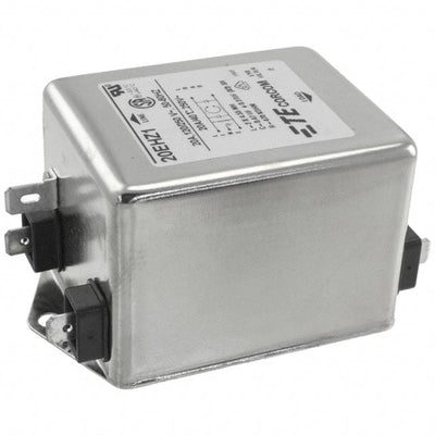 3-1609037-2 by TE Connectivity Corcom Filters - LINE FILTER 250VAC 20A CHASS MNT