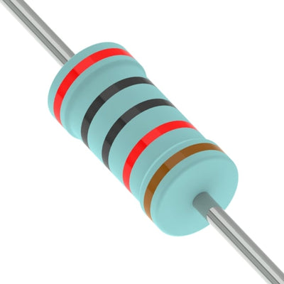 MF0207FTE52-20K by YAGEO - RESISTOR 20K OHM 1% 0.6W AXIAL
