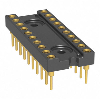 210-13-320-41-001000 by Mill-Max Manufacturing Corp. - CONNECTOR IC DIP SOCKET 20POS GOLD