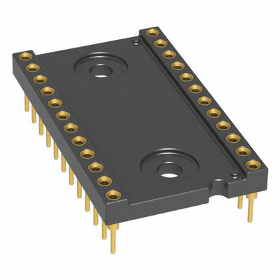 210-13-624-41-001000 by Mill-Max Manufacturing Corp. - CONNECTOR IC DIP SOCKET 24POS GOLD