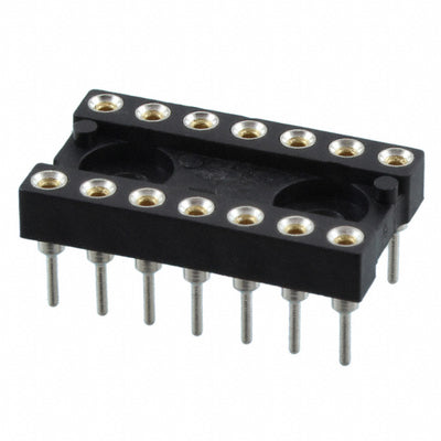 210-47-314-41-001000 by Mill-Max Manufacturing Corp. - CONNECTOR IC DIP SOCKET 14POS GOLD