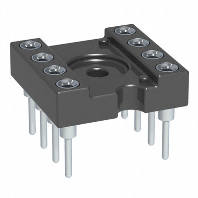 210-99-308-41-001000 by Mill-Max Manufacturing Corp. - CONNECTOR IC DIP SOCKET 8POS TIN-LEAD