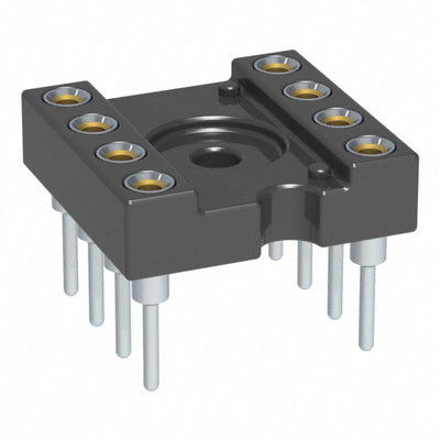 210-93-308-41-001000 by Mill-Max Manufacturing Corp. - CONNECTOR IC DIP SOCKET 8POS GOLD