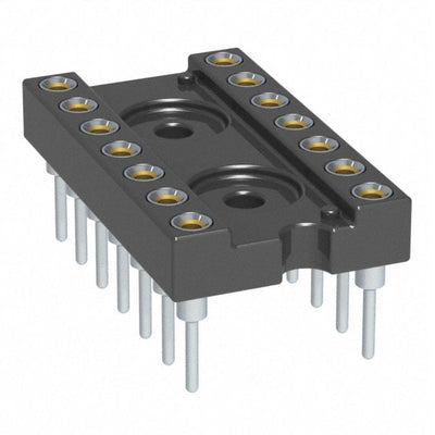 210-93-314-41-001000 by Mill-Max Manufacturing Corp. - CONNECTOR IC DIP SOCKET 14POS GOLD