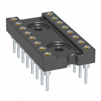 210-43-316-41-001000 by Mill-Max Manufacturing Corp. - CONNECTOR IC DIP SOCKET 16POS GOLD