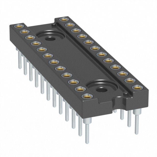 210-93-324-41-001000 by Mill-Max Manufacturing Corp. - CONNECTOR IC DIP SOCKET 24POS GOLD