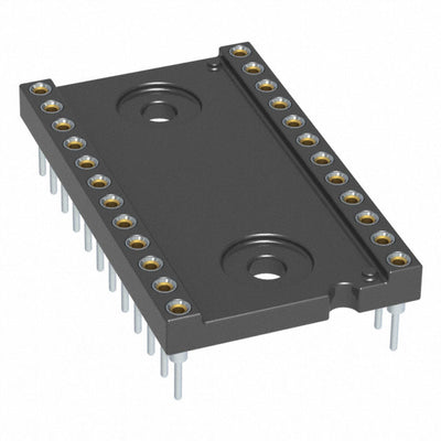 210-43-624-41-001000 by Mill-Max Manufacturing Corp. - CONNECTOR IC DIP SOCKET 24POS GOLD