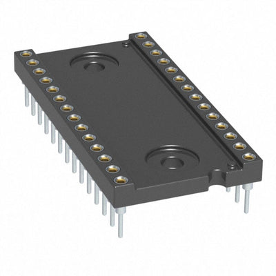 210-43-628-41-001000 by Mill-Max Manufacturing Corp. - CONNECTOR IC DIP SOCKET 28POS GOLD
