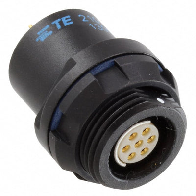 2101553-1 by TE Connectivity Aerospace, Defense and Marine - CONNECTOR RECPT FMALE 7POS GOLD SOLDER