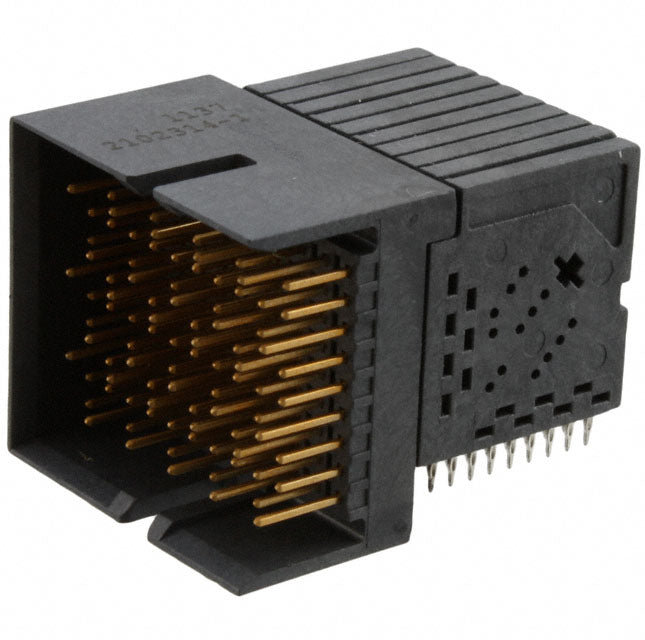2102314-1 by TE Connectivity Aerospace, Defense and Marine - CONNECTOR HEADER 90POS EDGE MNT