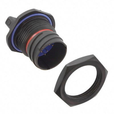 2102351-4 by TE Connectivity Aerospace, Defense and Marine - CONNECTOR RECPT MALE 8POS SOLDER
