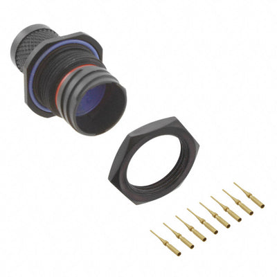 2102352-2 by TE Connectivity Aerospace, Defense and Marine - CONNECTOR RECPT MALE 8POS GOLD SOLDER