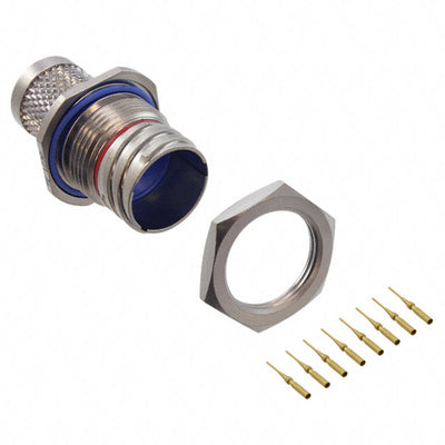 2102352-3 by TE Connectivity Aerospace, Defense and Marine - CONNECTOR RECPT MALE 8POS GOLD CRIMP