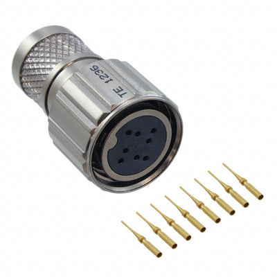 2102353-3 by TE Connectivity Aerospace, Defense and Marine - CONNECTOR PLUG FMALE 8POS GOLD CRIMP