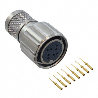 2102353-5 by TE Connectivity Aerospace, Defense and Marine - CONNECTOR PLUG FMALE 8POS GOLD CRIMP