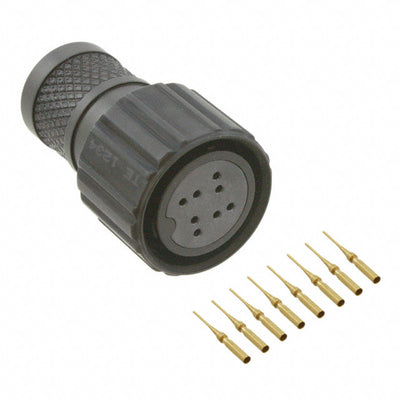 2102353-6 by TE Connectivity Aerospace, Defense and Marine - CONNECTOR PLUG FMALE 8POS GOLD CRIMP