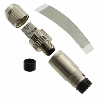 21031211801 by HARTING - CONNECTOR PLUG MALE 8POS GOLD IDC