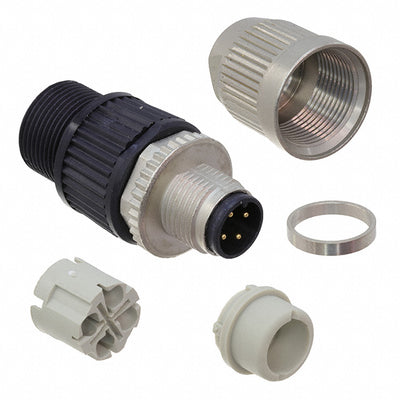 21032121407 by HARTING - CONNECTOR PLUG MALE 4POS GOLD IDC