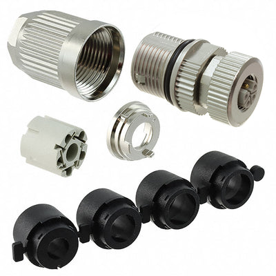 21032962505 by HARTING - M12 L-CODE 4+PE PIN FEMALE SHIEL