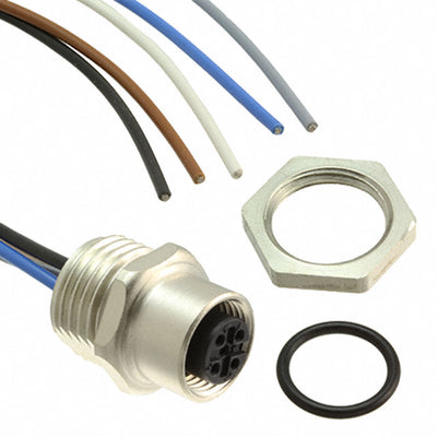 21033112501 by HARTING - CABLE CIRC 5POS FEM TO WIRE 1.64