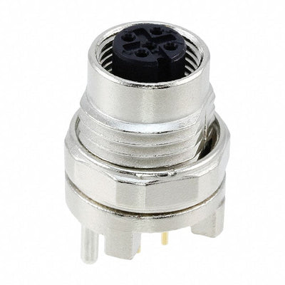 21033216410 by HARTING - CONNECTOR RECPT FMALE 4POS GOLD SOLDER