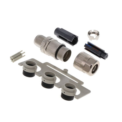 21038811415 by HARTING - CONNECTOR RECPT HSNG MALE 4POS INLINE