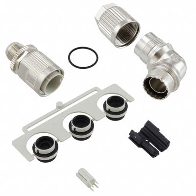 21038823405 by HARTING - CONNECTOR PLG HSG MALE 4PS INLINE ANG