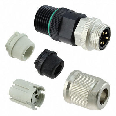 21041161505 by HARTING - CONNECTOR PLUG MALE 5POS GOLD IDC