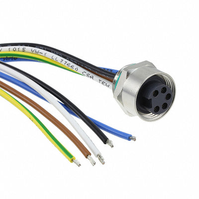 21043162501 by HARTING - CABLE CIRC 5POS FEM TO WIRE 1.64