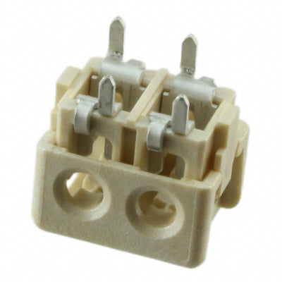 2106489-2 by TE Connectivity AMP Connectors - CONNECTOR WIRE IDC 2POS 18AWG PCB RA