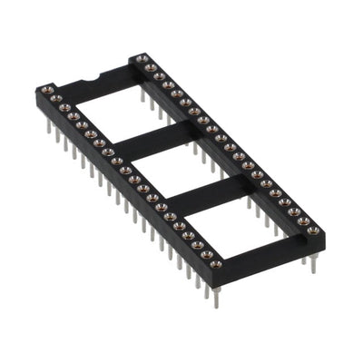 211-1-40-006 by CNC Tech - CONNECTOR IC DIP SOCKET 40POS GOLD
