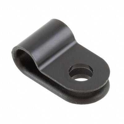 211-60001 by HellermannTyton - CABLE CLAMP P-TYPE BLACK FASTENER