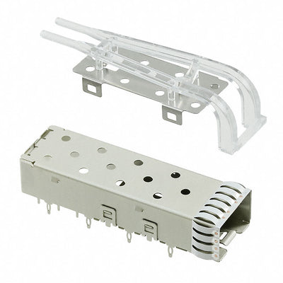 2110929-1 by TE Connectivity AMP Connectors - CONNECTOR SFP+ CAGE PRESS-FIT R/A