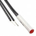 2110A1 by Visual Communications Company - VCC - LAMP NEON RED 120V PC MNT