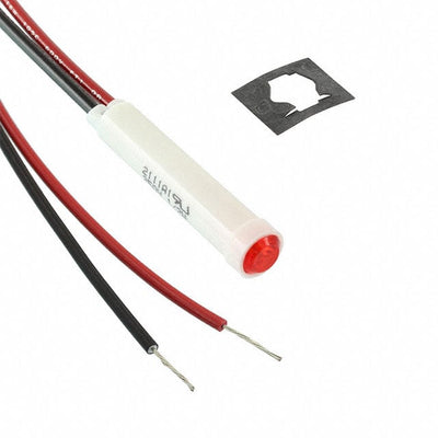 2111A1 by Visual Communications Company - VCC - INDICATOR NEON RED PANEL MNT
