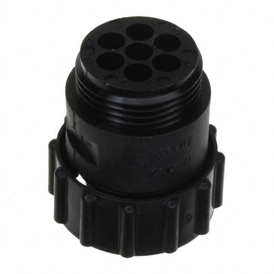 211400-1 by TE Connectivity AMP Connectors - CONNECTOR PLUG HSNG MALE 7POS INLINE