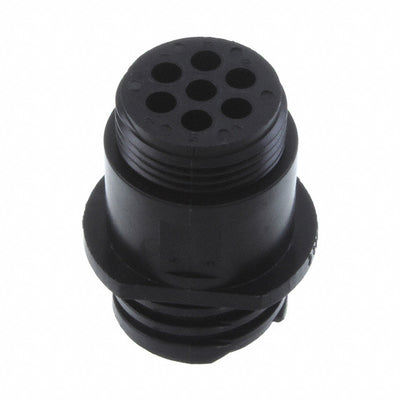 211401-7 by TE Connectivity AMP Connectors - CONNECTOR RECPT HSNG MALE 7POS PNL MNT