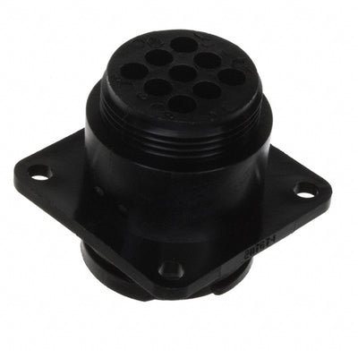 211767-2 by TE Connectivity AMP Connectors - CONNECTOR RECPT HSNG MALE 9POS PNL MNT