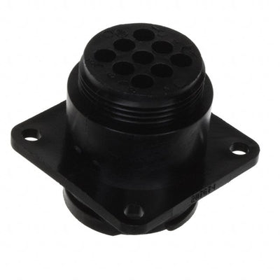 211767-1 by TE Connectivity AMP Connectors - CONNECTOR RECPT HSNG MALE 9POS PNL MNT