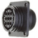 211769-1 by TE Connectivity AMP Connectors - CONNECTOR RECPT HSNG FMALE 9POS PNL MT
