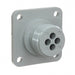 211908-1 by TE Connectivity AMP Connectors - CONNECTOR RECPT HSNG FMALE 4POS PNL MT