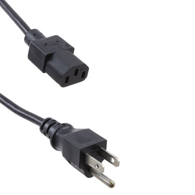 312003-01 by Qualtek - CORD 18AWG 5-15P - 320-C13 7.50
