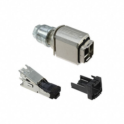 2120864-1 by TE Connectivity AMP Connectors - METAL PLUG RJ45 CAT5E 8P