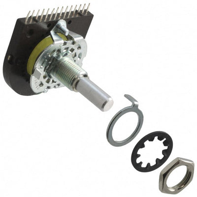 212P0111S332RA by CTS Electrocomponents - SWITCH ROTARY 11POS 750MA 125V
