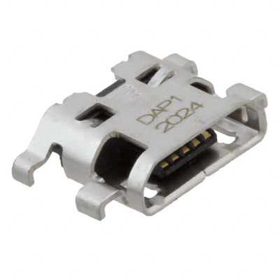 2134441-2 by TE Connectivity AMP Connectors - CONNECTOR RECPT USB2.0 MICRO B SMD