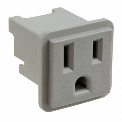 213598-1 by TE Connectivity AMP Connectors - PWR ENT RCPT NEMA5-15 PNL SLDR