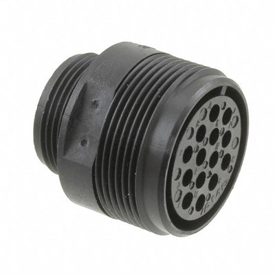 213650-1 by TE Connectivity AMP Connectors - CONNECTOR RCP HSG FMALE 14POS INLINE