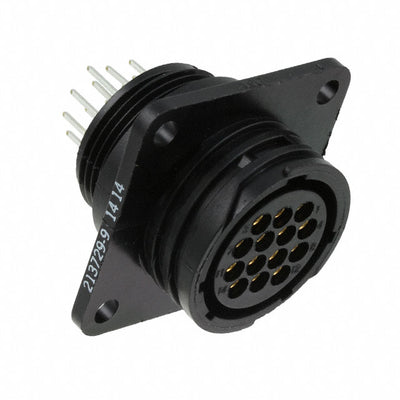 213729-9 by TE Connectivity AMP Connectors - CONNECTOR RECPT FMALE 14POS GOLD SLDR